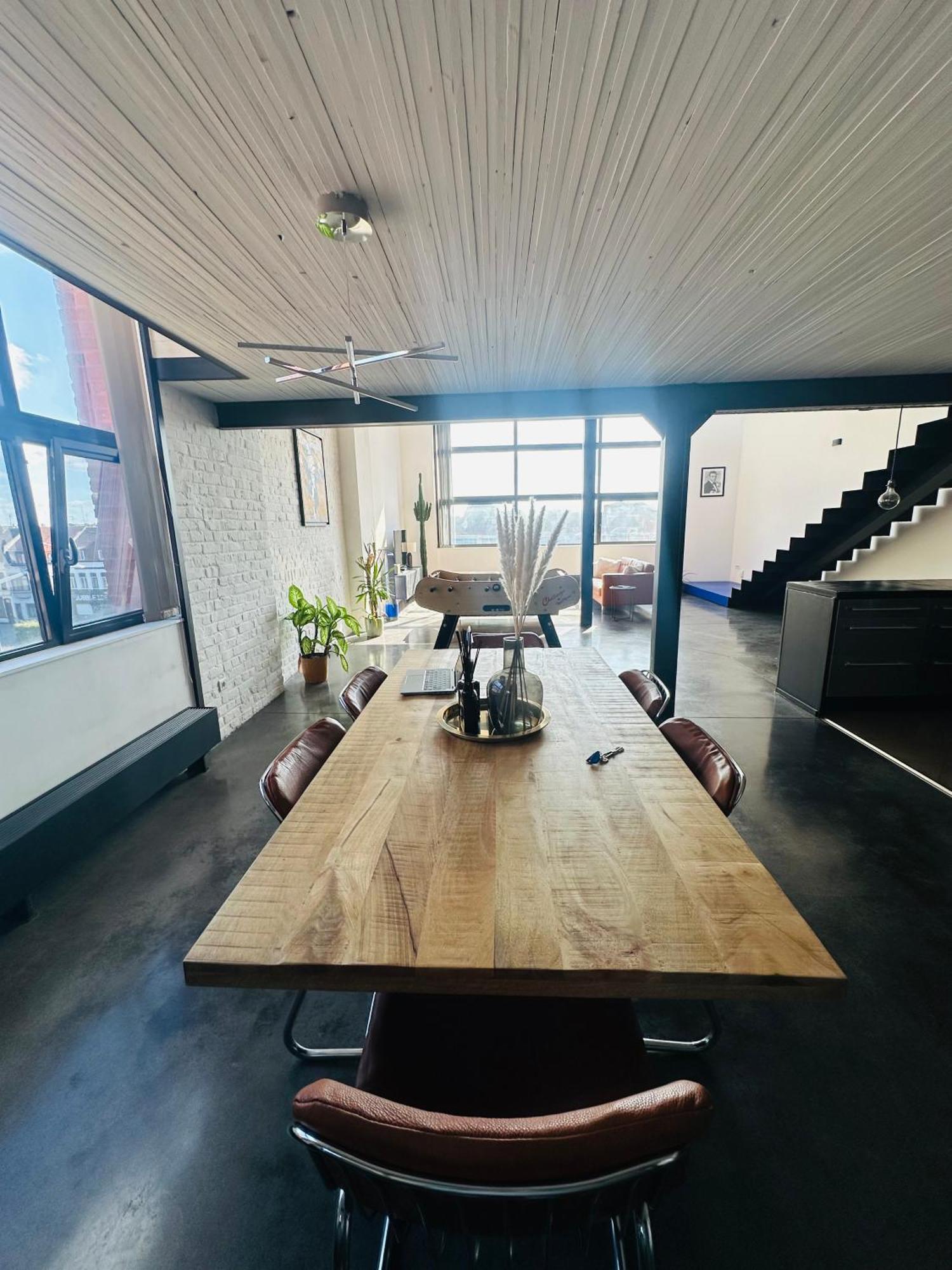 Loft Duplex And Rooftop Roubaix Eksteriør billede